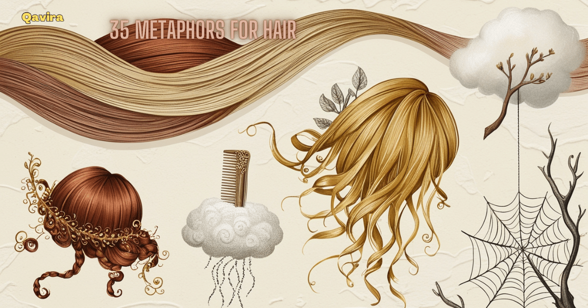 metaphor for hair