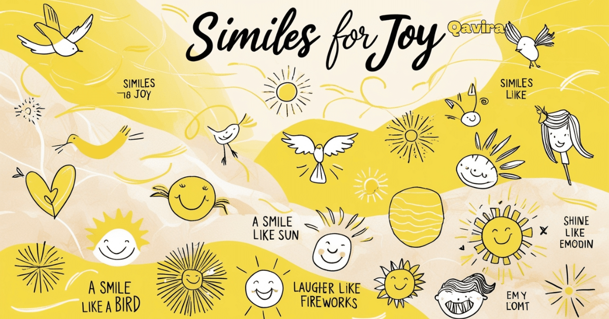 similes for joy