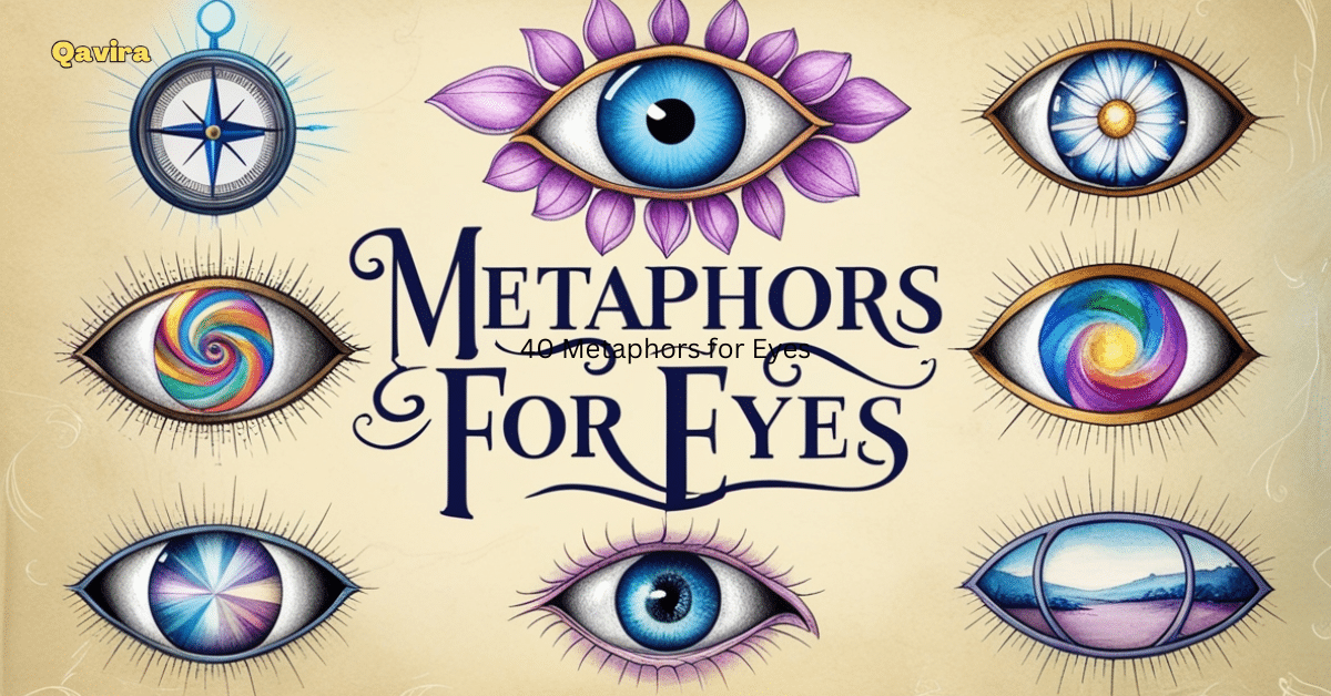 metaphors to describe eyes