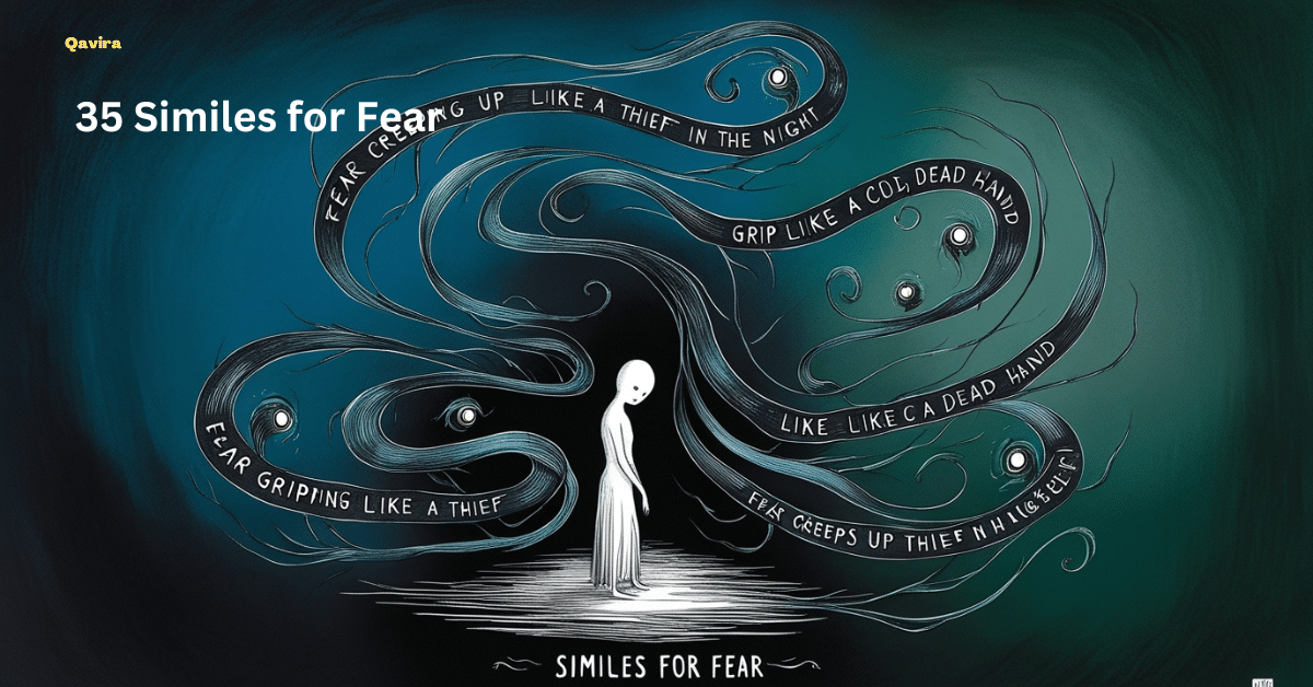 fear similes