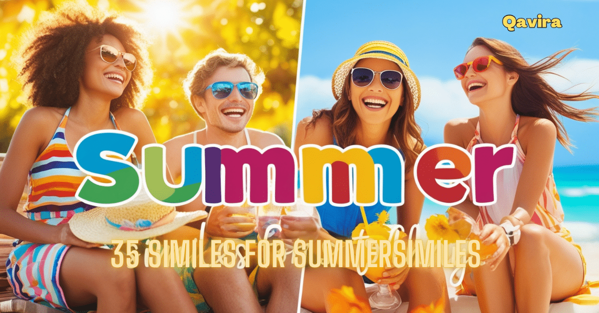 summer similes