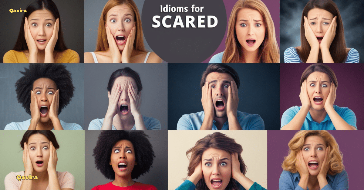 idioms for scared