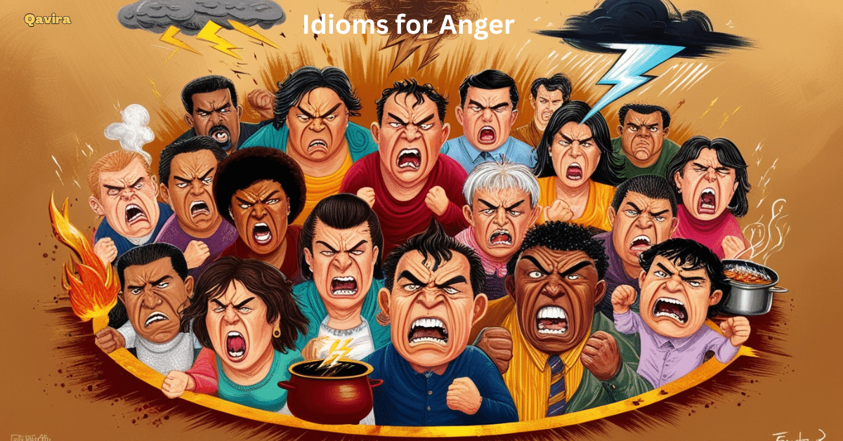 angry idioms