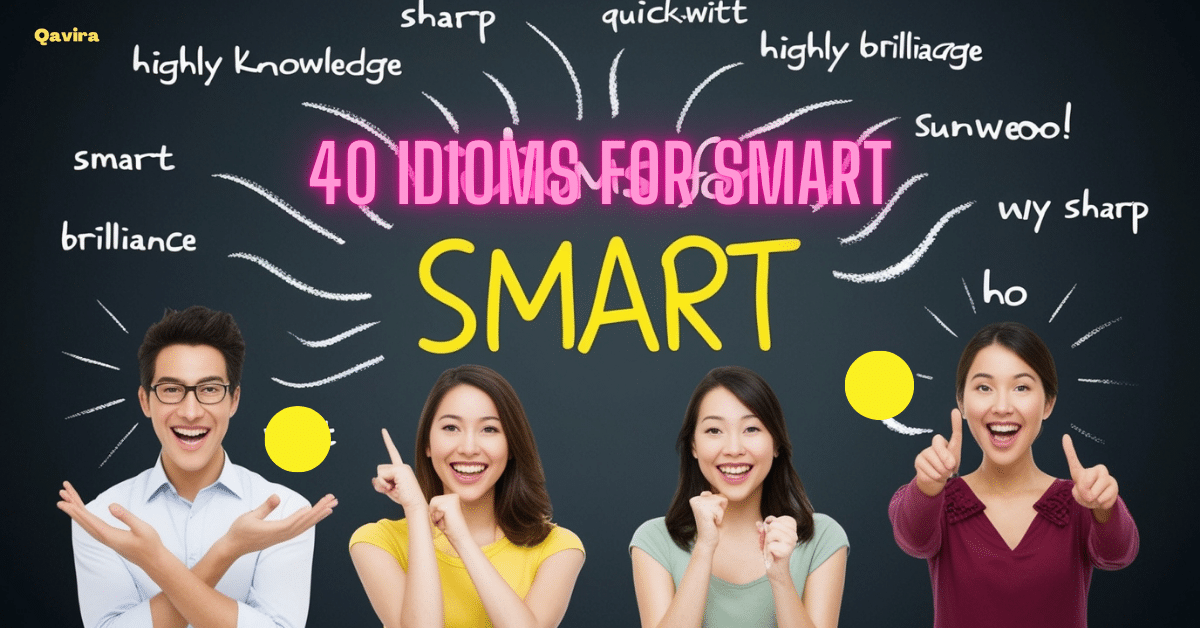 idioms to describe an intelligent person