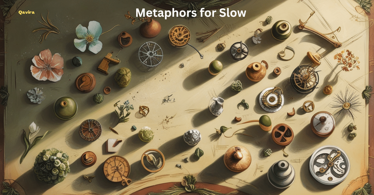 metaphor for slow