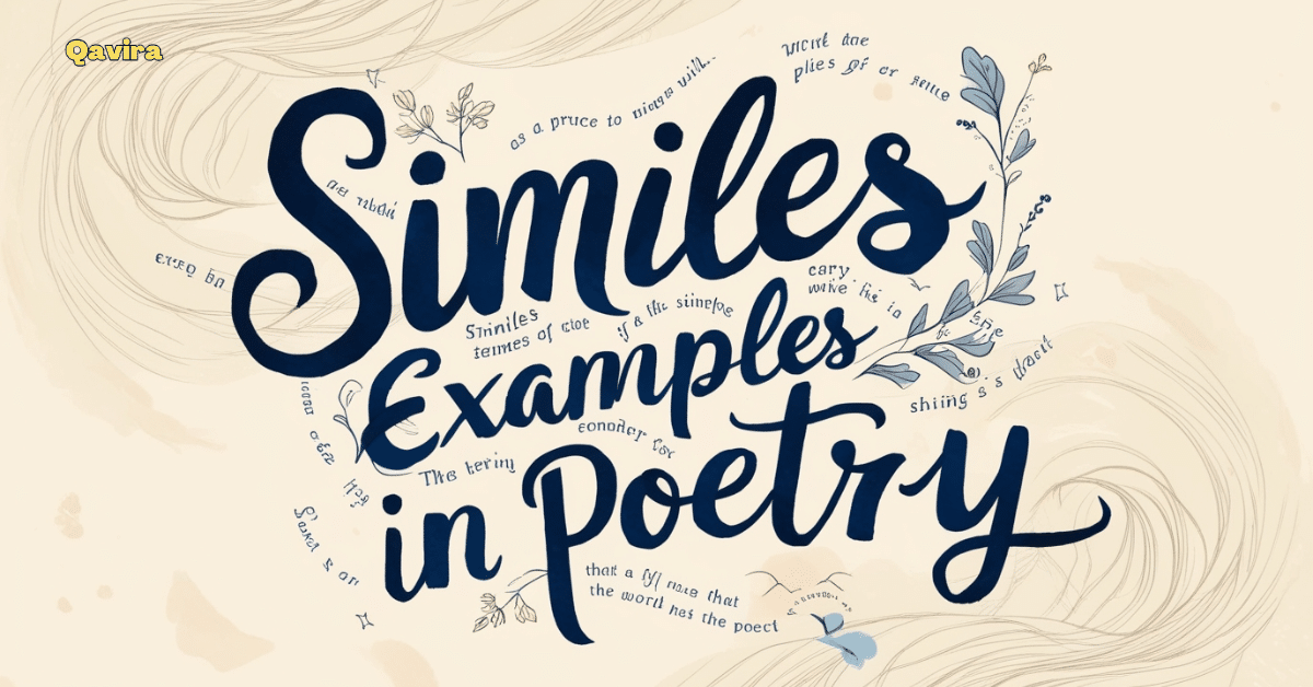 simile in poetry