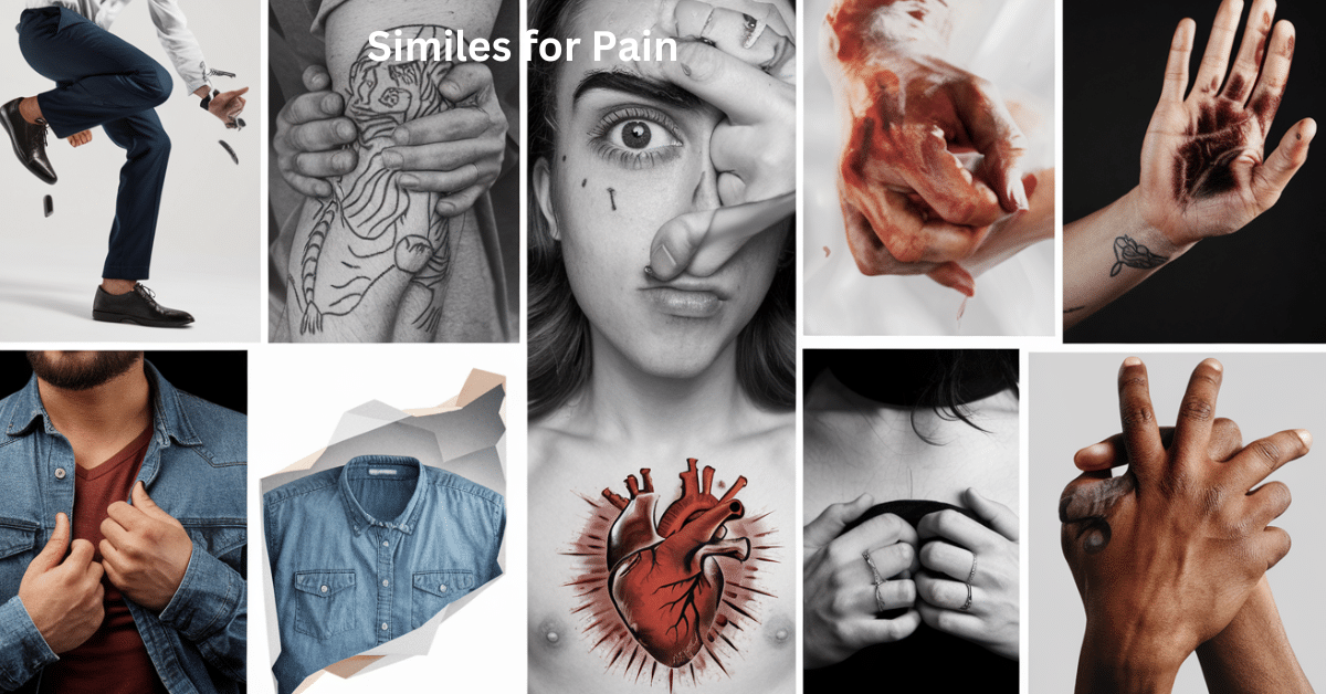 simile for pain