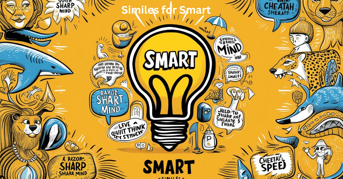 simile for smart