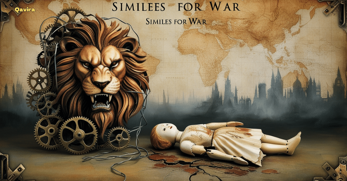 similes for war