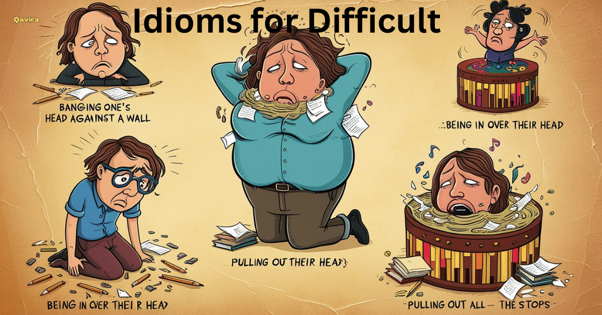 difficult situation idioms